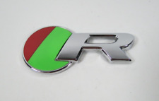 12-15 Jaguar XFR XKR R Emblem Front Grille Rear Trunk Badge Letter Genuine OEM picture