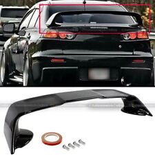 For 08-15 Lancer EVO X 10 Glossy Black MR Style Rear Duck Trunk Wing Lip Spoiler picture