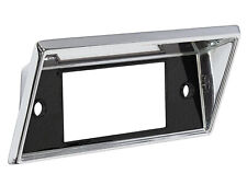 1968-72 F100 Radio Face Plate Chrome-Black F250 F350 Ford Pickup Truck New picture