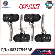 4x Tire Sensor 68377546AB TPMS 434MHz For 2019-21 Ram 3500 DRW Outer Alloy Wheel picture