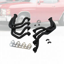 Long Tube Header Black Fits 77 1/2-79 Ford F150/F250 4WD 78-79 Bronco Steel picture