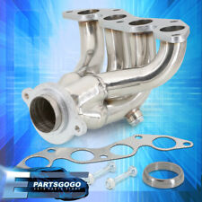 For 01-05 Honda Civic EX ES2 D17A2 1.7L Stainless Steel Exhaust Manifold Headers picture