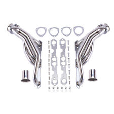For CHEVY GMC 5.0/5.7 V8 C/K 1988-1997 STAINLESS STEEL HEADER MANIFOLD picture