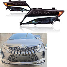 LED Headlight Upgrade For Toyota Venza 2009-2013 Projector DRL Animation Lamps picture