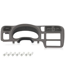 Gray Fit For 1998-2005 Chevy S10 Blazer GMC Jimmy Dash Radio Cluster Trim Bezel  picture