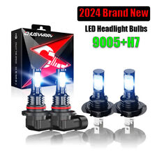 For Mazda CX-7 2007-2010 2011 2012 Combo Kit 9005 H7 LED Headlight High Low Beam picture