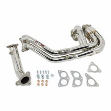 IAG Performance Unequal Length 3-Bolt Header & Uppipe fits Subaru 02-14 WRX, 04- picture