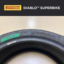 Pirelli Diablo Superbike SC2 200/60R17 (Used/One-sided left shoulder tire wear) picture