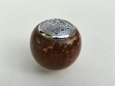 Vintage Wood And Metal 4 Speed Gear Shifter Knob Handle Manual picture