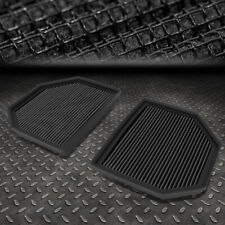 FOR 2012-2019 BMW M3/M4/M5/M6 PAIR BLACK REUSABLE DROP-IN DRY PANEL AIR FILTER picture