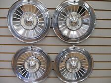 1957 FORD FAIRLANE RANCHERO Ranch Wagon WHEEL COVER Hubcaps OEM SET 57 picture
