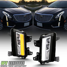 [SwitchBack] 2017-2018 Cadillac XT5 LED DRL w/Turn Signal Fog Lights Lamps picture