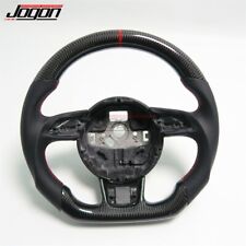 Customized Carbon Fiber Steering Wheel For Audi A3 A4 B8 S3 S4 RS3 RS4 2013-2016 picture
