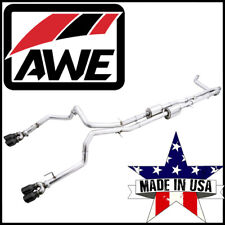 AWE Track Cat-Back Exhaust System fits 20-24 Audi C8 S6/S7 Sportback 2.9T V6 AWD picture