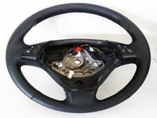 Fiat Grande Punto Steering Wheel Cover IN Genuine Black Leather picture