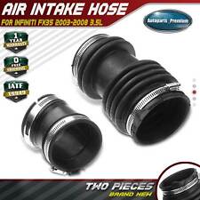 Air Clean Intake Tube Hose w/ Clamps for Infiniti FX35 2003-2008 3.5L 16576CG000 picture