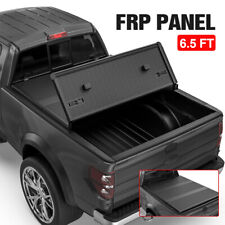 6.5FT FRP 3-Fold Hard Truck Bed Tonneau Cover For 2016-2024 Nissan Titan XD picture