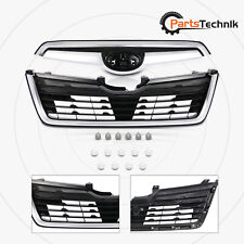 For 2019 2020 2021 Subaru Forester Front Bumper Hood Grille w/Chrome Trim Grill picture