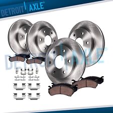 325mm Front & Rear Brake Rotors + Ceramic Pads for Buick Rainier Chevrolet SSR picture