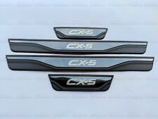 For Mazda CX5 Accessories Car Door Sill Scuff Plate Protector Car Sticker 2022 picture