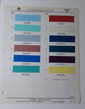 1955 Dodge Paint Chip Chart Must See - color paint chips picture