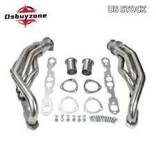 for 88-97 Chevy/GMC C/K 5.0/5.7 V8 Pickup Stainless Manifold Exhaust Headers New picture