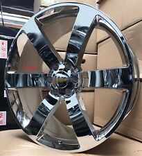 24'' inch SS Trailblazer Chrome TBBS Wheels with Tires Rims GMC Envoy Traverse picture