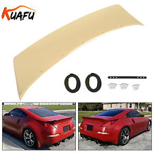 KUAFU For 2003-2008 Nissan 350Z Rear Trunk Boot Spoiler Wing-Paintable picture