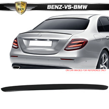 USA STOCK 17-21 Benz E Class W213 Sedan OE Roof Spoiler Painted #040 Black picture