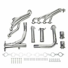 For Chevy GMC 07-14 4.8L 5.3L 6.0L Long Tube Stainless Steel Headers w/ Y Pipe picture