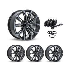 Wheel Rims Set with Black Lug Nuts Kit for 05-07 Ford Five Hundred P869447 17 in picture