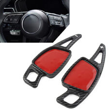 2 Pcs ABS Steering Wheel Paddle Shifter Extension For Audi A3 A4 S4 A5 S5 A6 A7 picture
