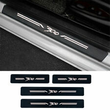4*Carbon Fiber Leather Car Door Sill Protector Stickers for Chrysler 300/C/ 300S picture