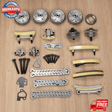 For Equinox CTS SRX 3.0 3.6L Complete Kit Timing Chain+ 4VVT Cam Phaser Int& Exh picture