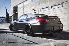 One Carbon BMW F12 Trunk Deck Lip Spoiler V Type Convertible 640i 650i 2011-2015 picture