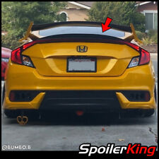 Rear Add-on Lip Spoiler (Fits: Honda Civic 2dr coupe 2016-2021) SpoilerKing 284K picture