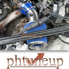 BLUE 2000-2005 CHEVY IMPALA MONTE CARLO 3.8 3.8L RAM AIR INTAKE KIT + FILTER picture