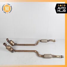 Mercedes W204 C300 E350 RWD Engine Exhaust Downpipe Left & Right Side Set OEM picture