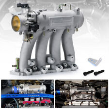 Racing D15 D16 DSeries Intake Manifold+Throttle Body For Honda Civic CRX DEL SO picture