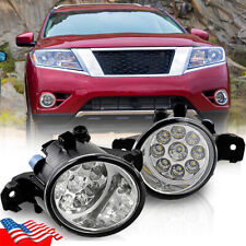 Pair Bumper LED Driving Fog Light Lamp For Nissan Pathfinder 2013 2014 2015 2016 picture