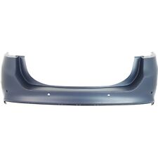 Bumper Cover For 2013 2014 2015 2016 2017 Ford Fusion Rear Primed w/Sensor Holes picture