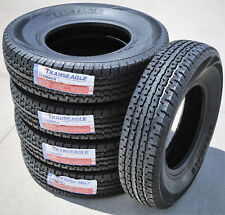 5 Tires Transeagle ST Radial II Steel Belted 205/75R15 205-75-15 D 8 Ply Trailer picture