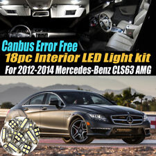 18Pc Error Free White Interior LED Light Kit for 2012-14 Mercedes-Benz CLS63 AMG picture