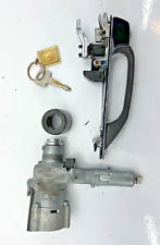 Mercedes w123 driver door handle & ignition lock WITH KEY 300D 300TD 280E 230 picture
