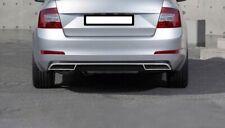 Chrome Exhaust Tip Rear Diffuser For Skoda Octavia A7 SD 2013-2020 picture