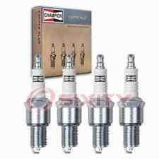 4 pc Champion Exhaust Side Copper Plus Spark Plugs for 1982-1983 Nissan pq picture