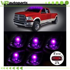 5PCS of Purple Cab Marker Lights For 2003-2016 Dodge Ram Pickup trucks picture