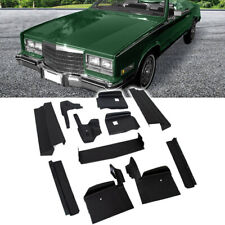 For Cadillac Eldorado 1979-1985 Front / Rear Bumper Fillers Black picture