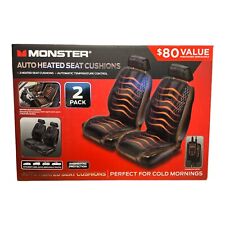 Monster Automatic Heated Car Seat Cushions (2-pk) picture