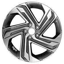 Refurbished 18x7.5 Machined Dark Charcoal Wheel fits 2021-2023 Hyundai Santa Fe picture
